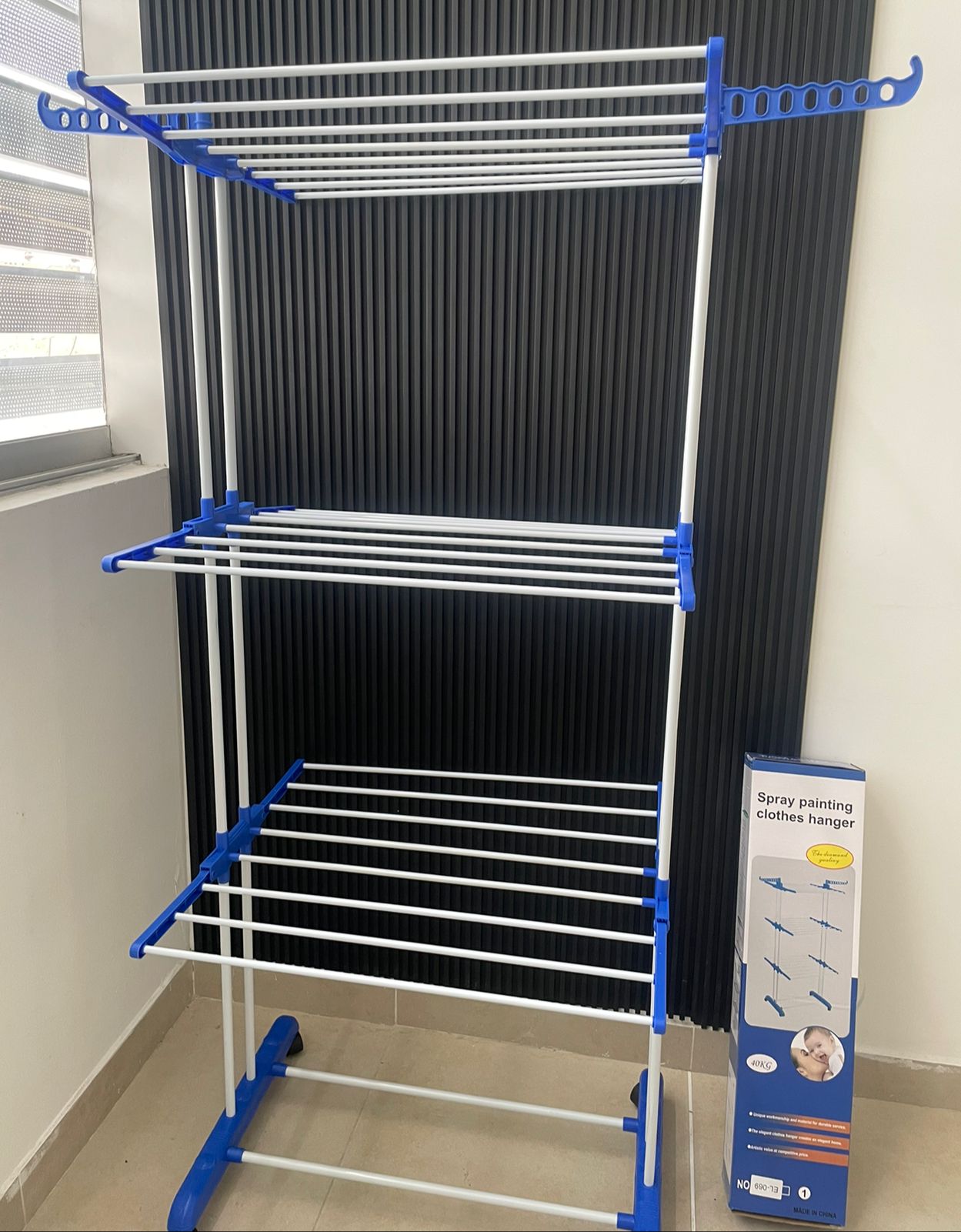 Miniatura 6 de Tendedero Ropa Perchero Plegable Colgado